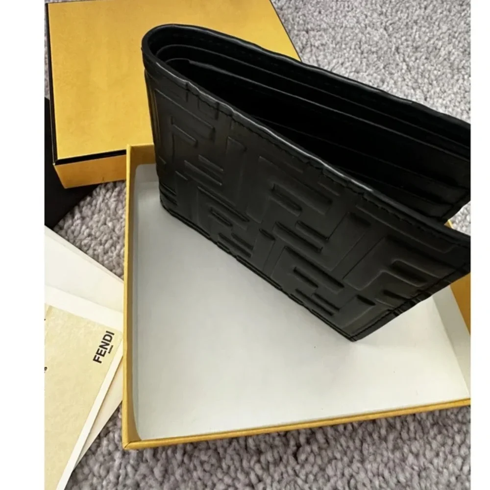 FENDI FF Bifold Men Wallet - Picture 10 of 10